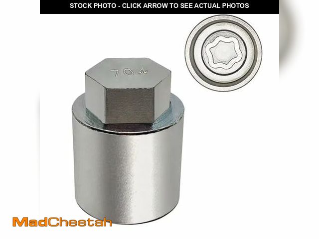 Lot 74-14060815 - JEUCLEL JL 704 for 27mm Nuts, Wheel Locking Nut Key for Jeep (JL) Dodge, Lock Socket Adapter Anti-Th...