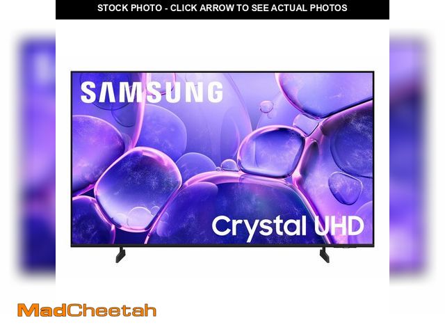 Lot 74-13791223 - Samsung 55-Inch Class Crystal UHD U8000F 4K Smart TV (2025 Model) Endless Free Content, Crystal Proc...