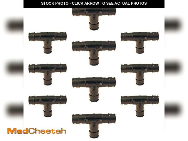 Lot 74-12663177 - Apollo 1/2 in. Poly-Alloy PEX-A Expansion Barb Tee (10-Pack) - UNUSED