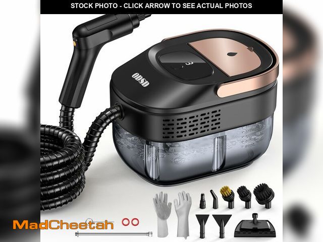 Lot 74-14151119 - ODSD Steam Cleaner for Home &amp; Car, 3-Level Adjustable Steamer for Cleaning, 15s Heat-Up &amp; 1....