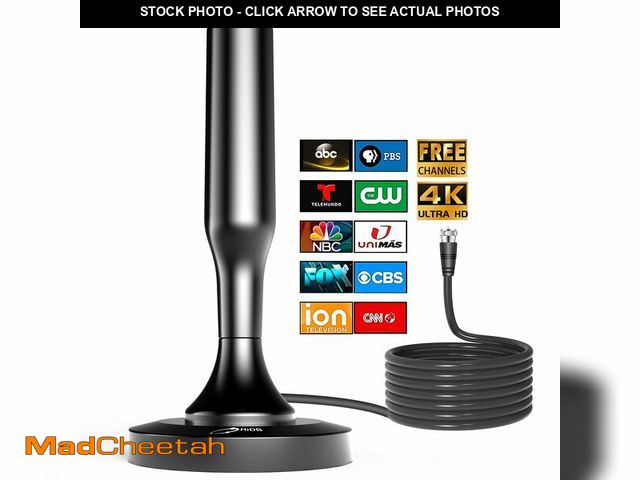 Lot 74-14268108 - HIDB TV Antenna for Smart TV Indoor, Digital Indoor TV Antenna for Local Channels with Strong Magnet...