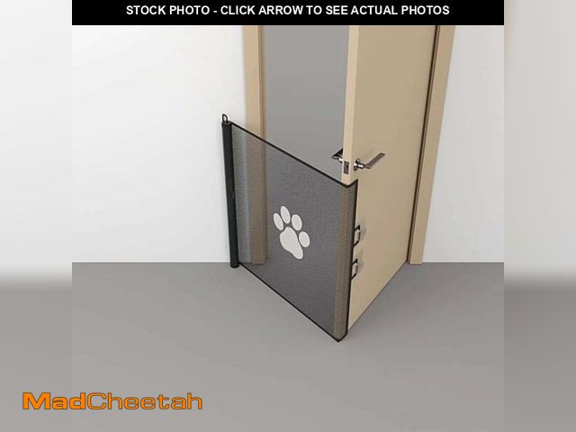 Lot 74-12889543 - Automatic Rebound Door Barrier Cloth Pet Gate - UNUSED