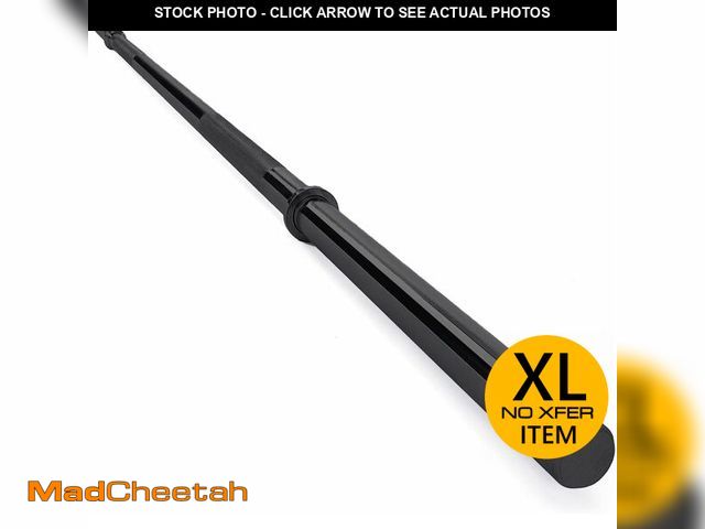 Lot 74-14610641 - Fitvids 1 Inch Standard Barbell Bar, 7 Feet Basic Bearbell Bar for Home Gym Strength Training, weigh...