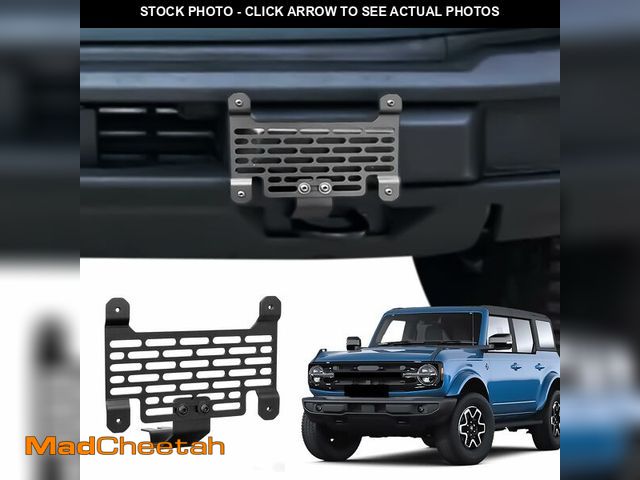 Lot 74-14382184 - Klutchtech 2021-2026 Bronco License Plate Holder Mount Front License Plate Frame for Standard Plasti...