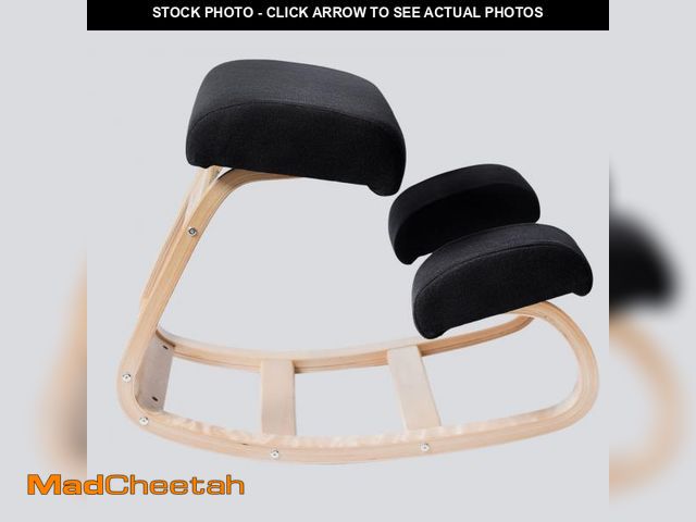 Lot 74-12140322 - (MISSING CUSHIONS )  Sleekform Austin Kneeling Chair - Home Office Ergonomic Computer Desk Stool For...