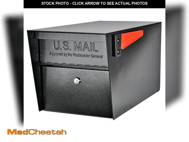 Lot 74-12691623 - Mail Boss Mail Manager Locking Post-Mount Mailbox with High Security Reinforced Patented Locking Sys...