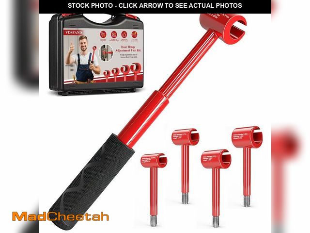Lot 74-14386404 - Vdsfand 4 IN 1 Door Hinge Adjustment Tool Kit Door Gap Adjustment Tool for Precise Hinge Gap Adjustm...
