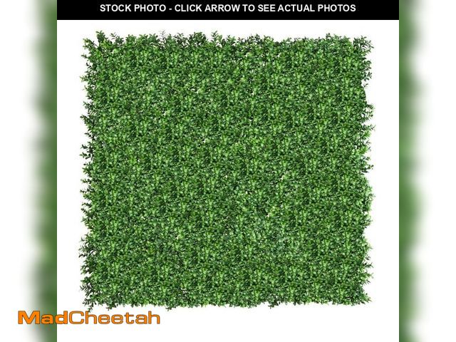 Lot 74-12585097 - Vigoro 40 in. H x 40 in. W Green Artificial Jasmine Leaf Panel - UNUSED