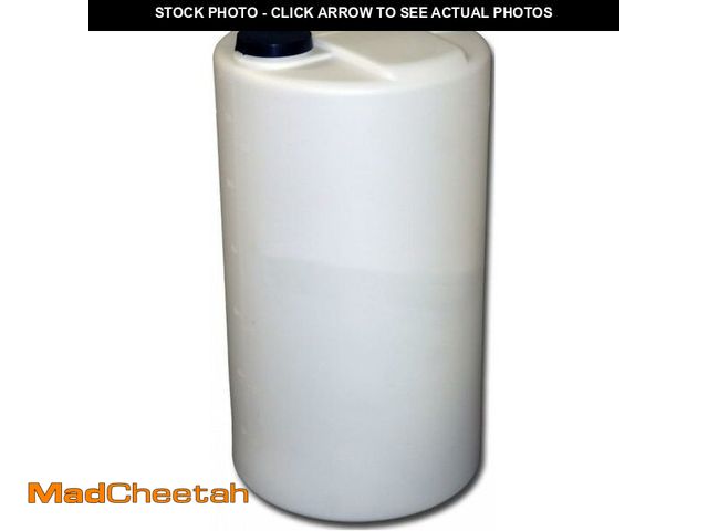 Lot 74-12632532 - Polyethylene 35 Gallon Chemical &amp; Solution Tank - UNUSED