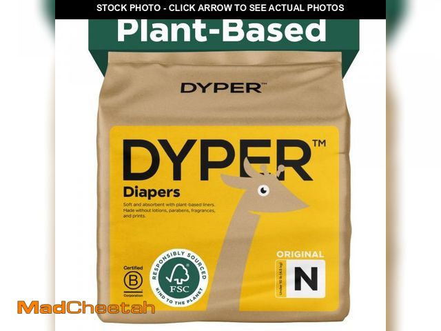 Lot 74-12113894 - DYPER - Baby Diapers Hypoallergenic Cloth Alternative Day &amp; Overnight Protection - Made with Pla...