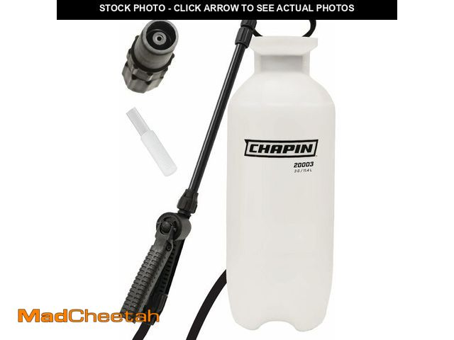 Lot 74-14305463 - Chapin 3-Gallon Pump Sprayer, Multi-Use for Home &amp; Garden - UNUSED