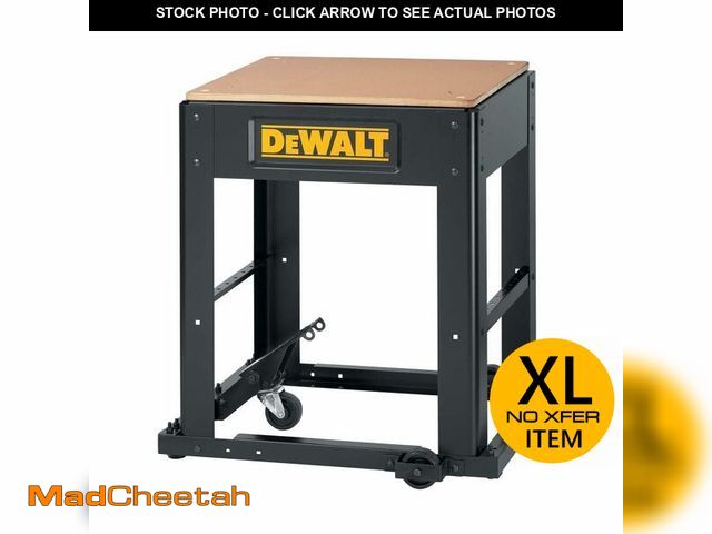 Lot 74-12693493 - DEWALT Planer Stand with Integrated Mobile Base, 24Ã¢â¬Â x 22Ã¢â¬Â x 30Ã¢â¬Â (DW7350) - UNUSED