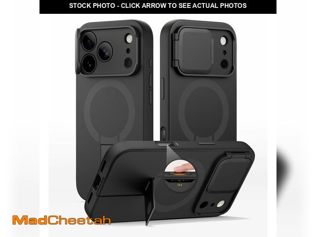 Lot 74-14065085 - SURITCH for iPhone 17 Pro Case with Camera Control Cover, Camera Cover and Adjustable Kickstand, Com...