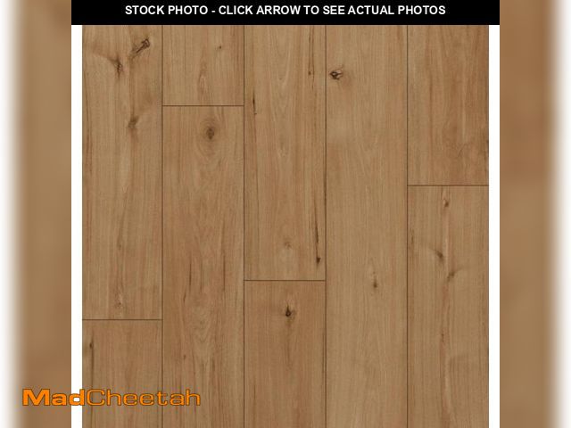 Lot 74-12414093 - Home Decorators Collection Brookhaven Heights Hickory 10 mm T x 7.6 in. W Waterproof Laminate Floori...