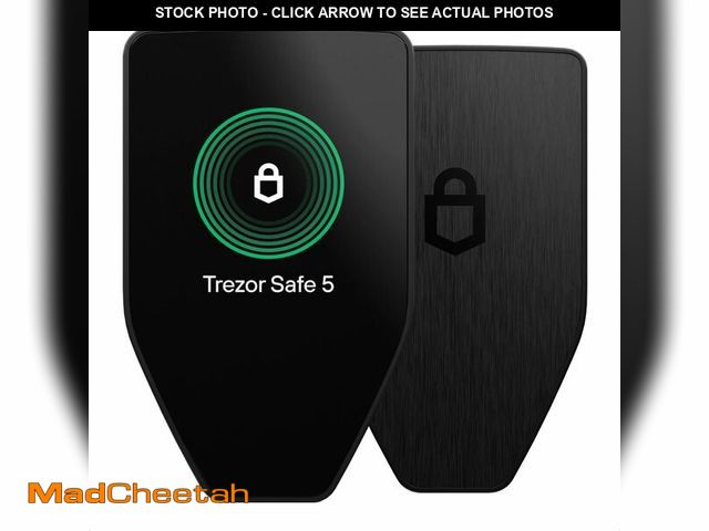Lot 74-12978940 - Trezor Safe 5 - Crypto Hardware Wallet with Secure Element &amp; Passphrase, Color Touchscreen and H...
