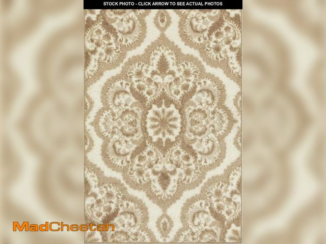 Lot 74-12137850 - Maples Rugs Vivian Medallion Area Rug - Made in USA - Washable, Non-Slip Indoor Carpet for Kitchen, ...