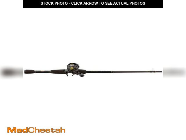 Lot 74-12426944 - Lew S Classic Black Speed Spool Baitcast Reel and Fishing Rod Combo  6-Foot 6-Inch 1-Piece Rod  Blac...