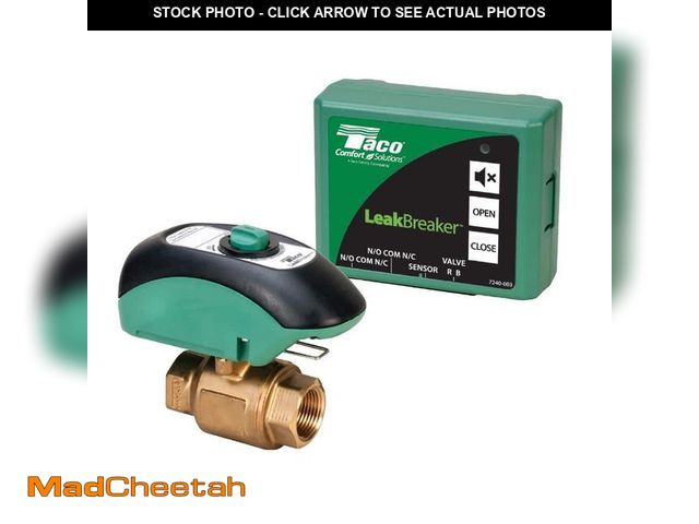 Lot 74-12681521 - LeakBreaker Water Heater Shut-Off Valve with Control and Sensor - UNUSED