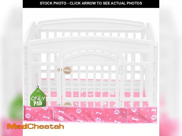 Lot 74-12305667 - Dog Playpen Bottom Pad Fits for 36 Inch 4 Panels Exercise Pet Playpen, Dog Crate Pad Puppy Playpen P...