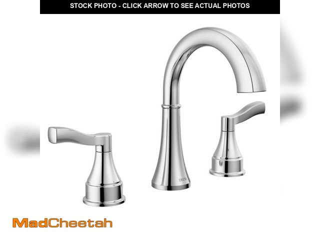Lot 74-14222683 - Delta Faryn 8 in. Widespread Double-Handle Bathroom Faucet in Polished Chrome - UNUSED