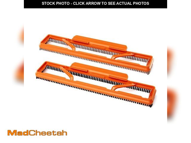 Lot 74-13057702 - RIDGID 2-1/2 in. SK1500 NXT Floor Tool Hard and Soft Bristle Shoe Kit Shop Vacuum Attachments for RI...