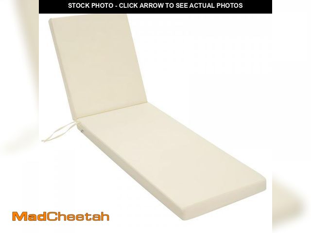Lot 74-12512313 - YEERSWAG 80x26x3 Inch Outdoor Patio Chair Cushion Recliner Cushion Chaise Lounge Cushion Non Slip Wa...