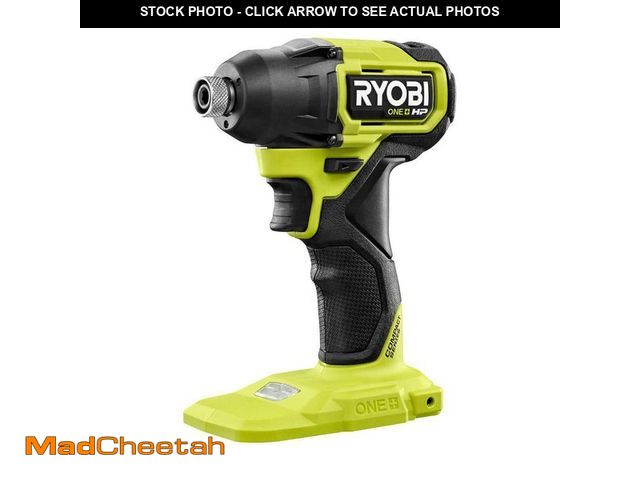 Lot 74-14028525 - RYOBI ONE+ HP 18V Brushless Cordless Compact 1/4 in. Hex Impact Driver (Tool Only) - USED