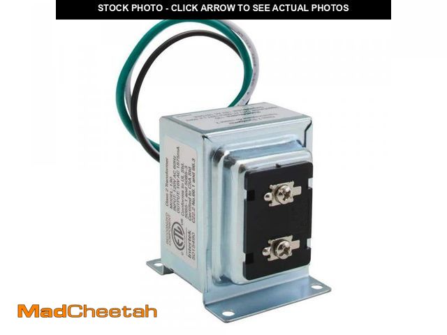 Lot 74-11825671 - Defiant Wired 16VAC/30VA Doorbell Transformer, Compatible with Most Video Doorbells - UNUSED