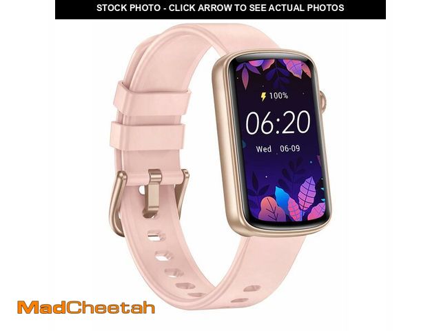 Lot 74-12881616 - SHANG WING Fitness Tracker with Heart Rate/Sleep/Blood Oxygen Monitor, Slim Fitness Watch for Women ...