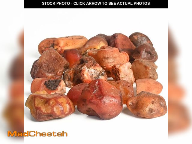 Lot 74-14266046 - CroconÃÂ® 2LB Carnelian Rough Bulk Rocks Natural Stone Spiritual Gifts Raw Gemstone Crystals and St...