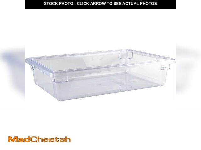 Lot 74-13734090 - Winco Commercial Food Storage Box/Tote for Restaurant, 18" x 26" - UNUSED