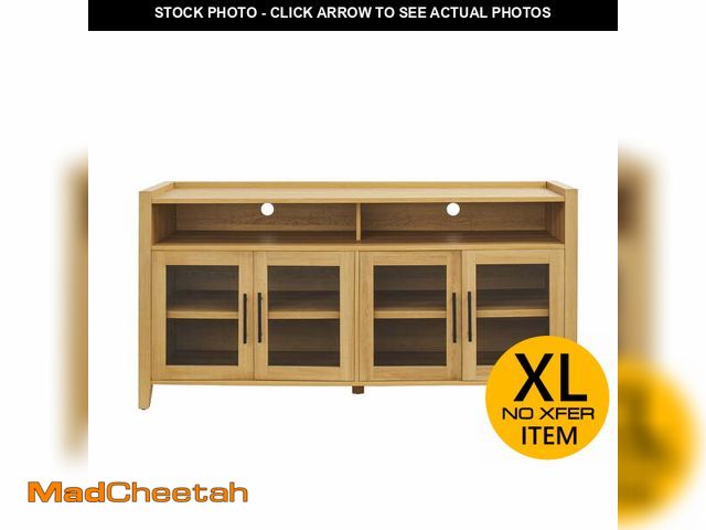 Lot 74-12862794 - (BACK LEGS ARE BROKEN) Better Homes &amp; Gardens Reading Refined Farmhouse TV Stand for TVs up to 6...