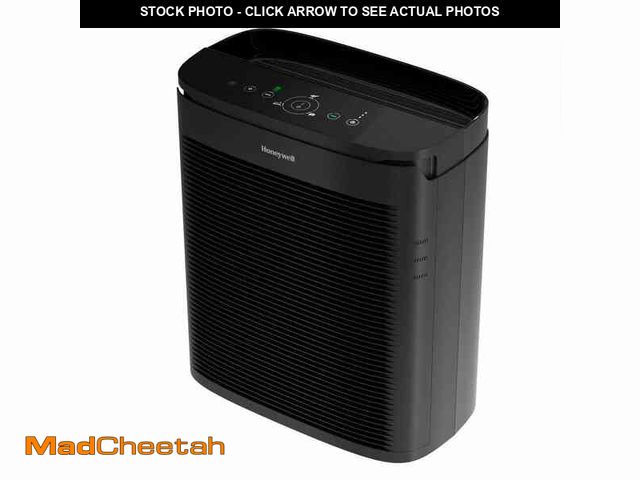 Lot 74-14441793 - Honeywell Honeywell PowerPlus 2565 sq. ft. HEPA Air Purifier Extra-Large Room in Black - USED