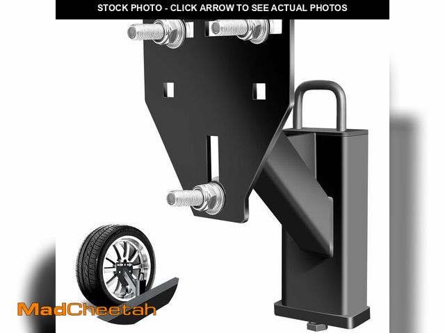 Lot 74-14340570 - toolhoper Stake Pocket Spare Tire Mount, Trailer Spare Tire Mount Fit 4 5 6 8 Lugs Trailer Wheels On...