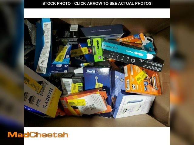 Lot 74-12864644 - One Small Box Of 35-Different Brands Of Razor,ToothBrushes And Toothbrush Heads (MOST HAVE BEEN OPEN...