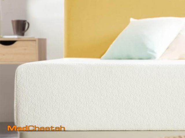 Lot 74-12539843 - Best Price Mattress 10 inch Queen Mattress Bed-In-A-Box, Green Tea Memory Foam , White - UNUSED