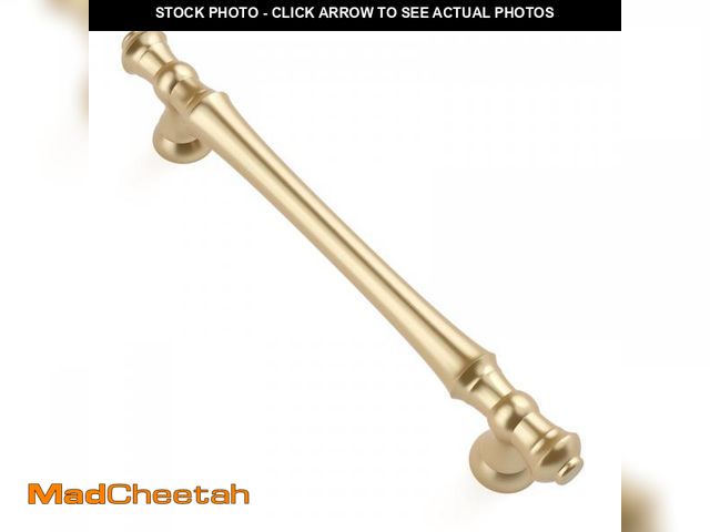 Lot 74-12111431 - Asidrama 10 Pack 5 Inch(128mm) Gold Kitchen Cabinet Handles, Cabinet Pulls Kitchen Cabinet Hardware ...