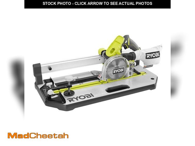 Lot 74-12939953 - RYOBI ONE+ 18V 5.5in. Cordless Flooring Saw with Blade (Tool Only) - UNUSED