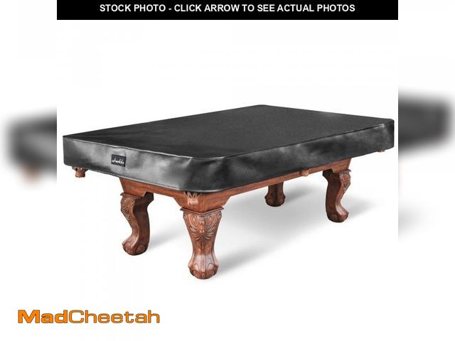Lot 74-12307631 - Heavy Duty Leatherette Billiard Pool Table Cover,Waterproof&amp;Tearproof Cover for Pool Table,7/8/9...