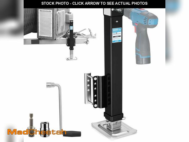 Lot 74-14286441 - Kohree 8000 lbs Heavy Duty Trailer Jack, 20-24V Cordless Drill Compatible with Manual Crank &amp;Han...