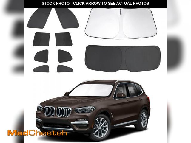 Lot 74-12046899 - 10PCS Windshield Sunshade Custom Fit for 2018-2024 BMW X3 Accessories Foldable Sunshade Side Rear Wi...