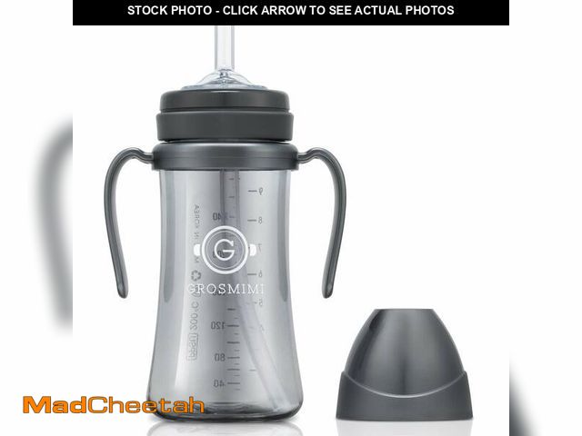 Lot 74-13543609 - GROSMIMI Spill Proof no Spill Magic Sippy Cup with Straw with Handle for Baby and Toddlers, Customiz...