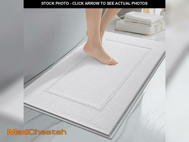 Lot 74-14144541 - anllugs Bathroom Rugs 20" x 30", Non-Slip Extra Soft Absorbent Bath Rugs, Machine Washable Quick Dry...