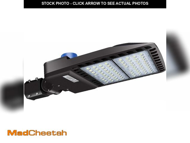 Lot 74-13626997 - ledmo LED Parking Lot Light 200W, Commercial Outdoor Area Lighting with Dusk to Dawn Photocell, Supe...