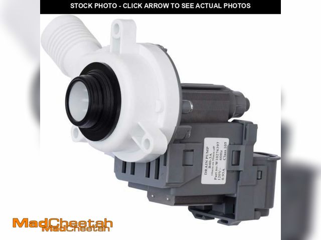 Lot 74-11409264 - BlueStars W10276397 Washer Drain Pump compatible with Whirlpool Kenmore Maytag Washing Machines - Re...