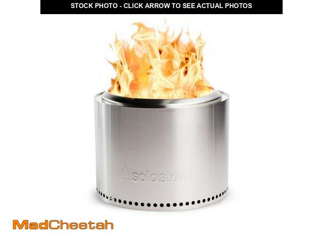 Lot 74-13225584 - Solo Stove Bonfire 2.0, 19.5 in. x 14 in. Outdoor Stainless Wood Burning Fire Pit - UNUSED