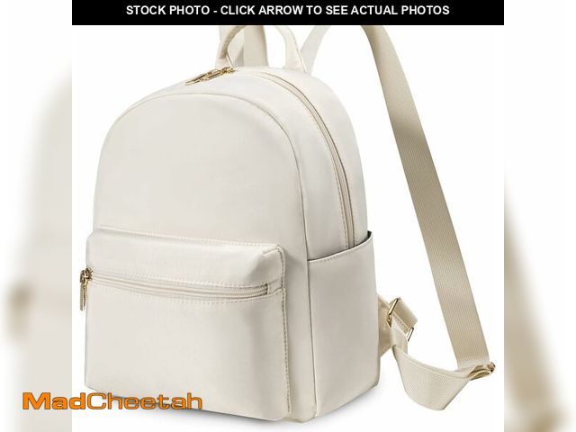 Lot 74-13844656 - LOVEVOOK Mini Backpack for Women - Light Weight, Waterproof, Fashion - Beige - UNUSED