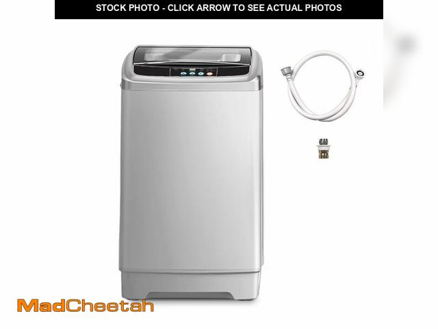 Lot 74-12787161 - Tymyp Apartment Washing Machine, 17.8LBS Automatic Washing Machine for Household Use, Portable Washe...