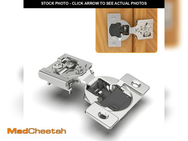 Lot 74-13959051 - Chibery 10 Pack 1/2" Overlay 4D Soft Close Concealed Hinges for Face Frame Door, Adjustable Closing ...