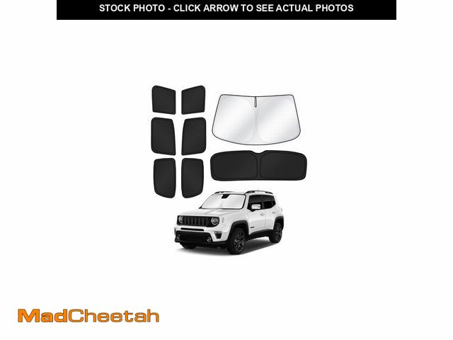 Lot 74-14057761 - Canvcle Sunshades for 2015-2025 Jeep Renegade Accessories Windshield Sun Shade Side Rear Window Shad...